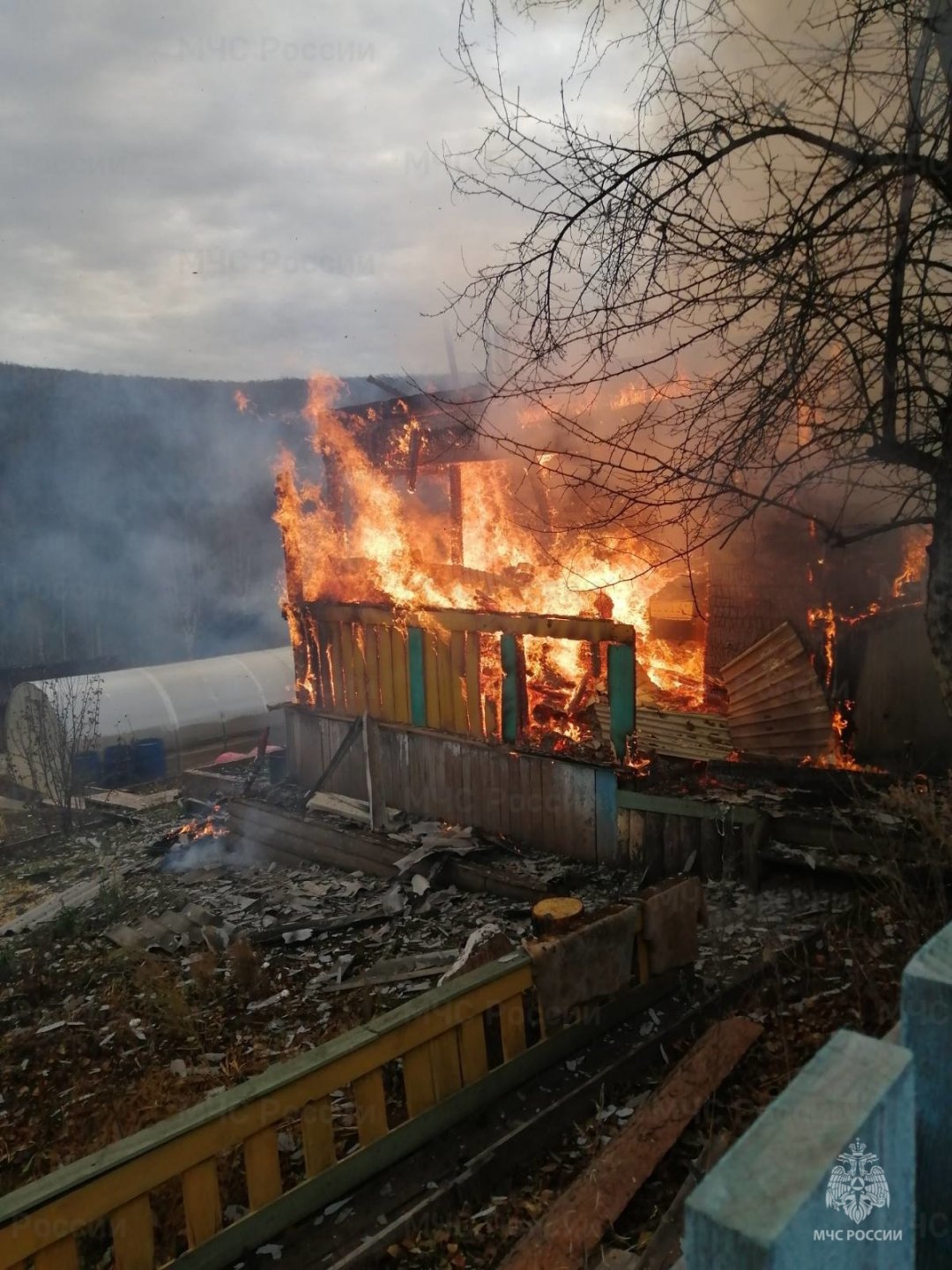 Пожар в г. Братске — МЧС России по Иркутской области